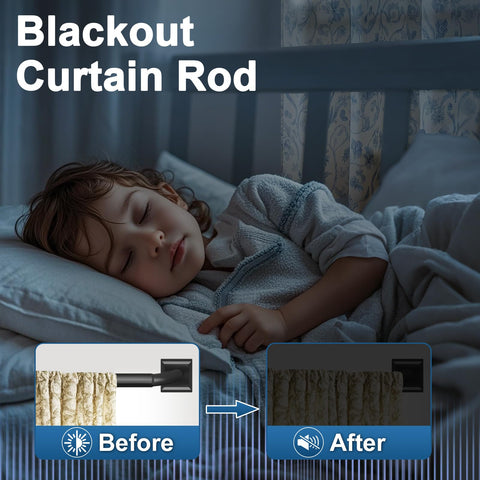 RBYCOS matte black finish adds modern decor appeal