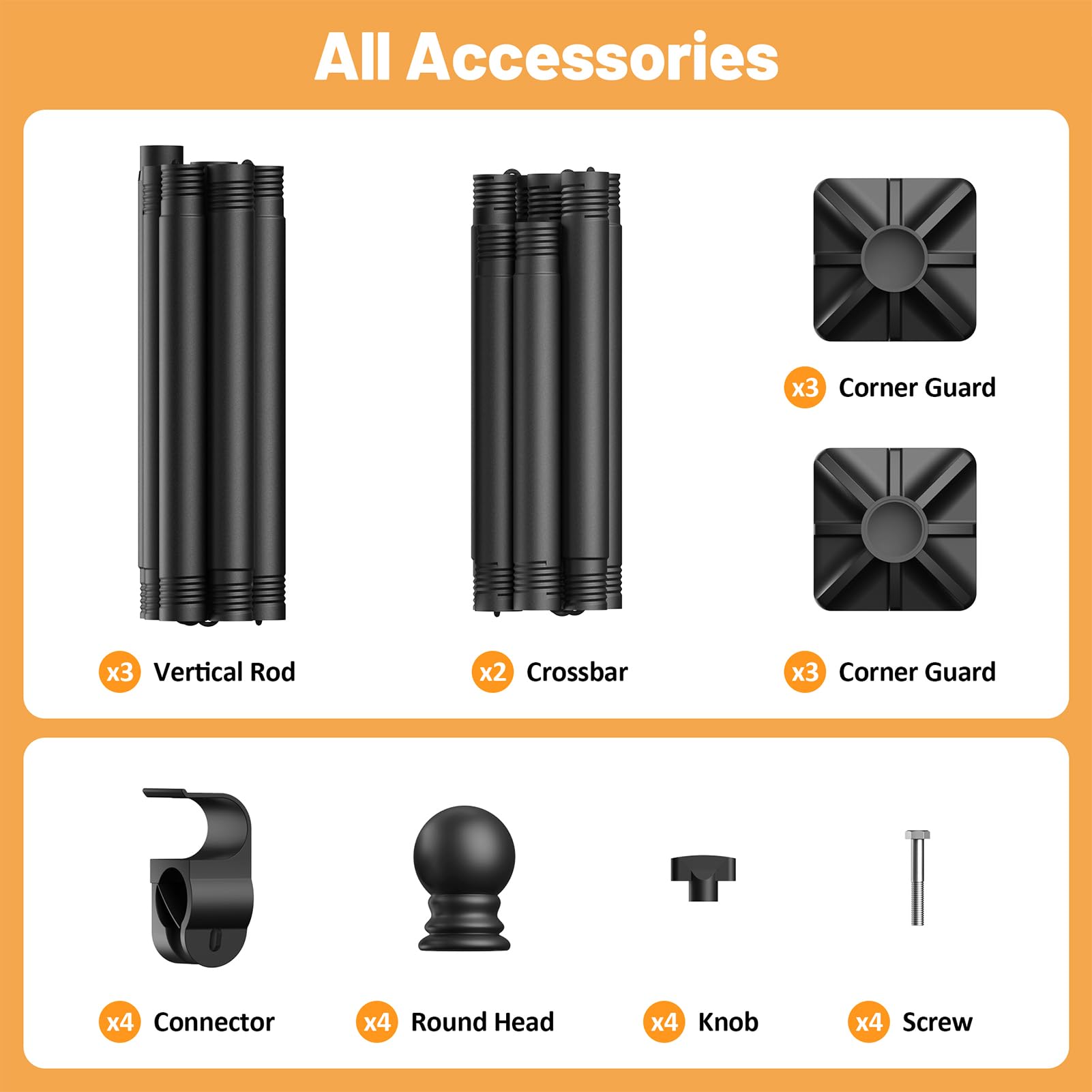 Rdiorry easy-remove design makes moving the divider between rooms effortless.
