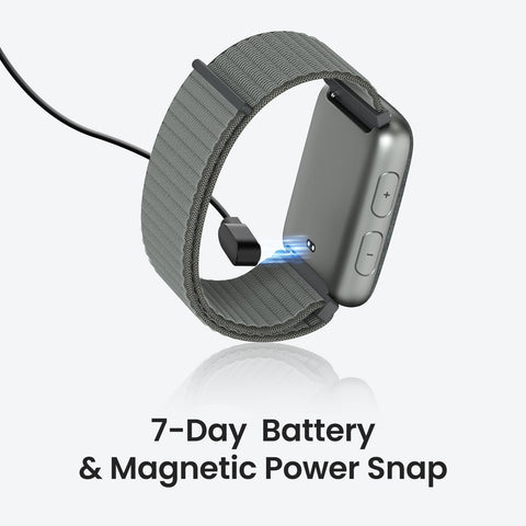 REACHER zinc alloy case with fabric cover emphasizes modern, glare-free look