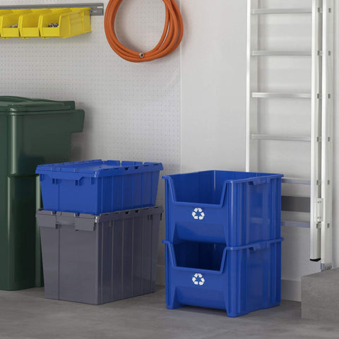 ReadySpace two-pack keeps metal, plastic, paper, glass organized