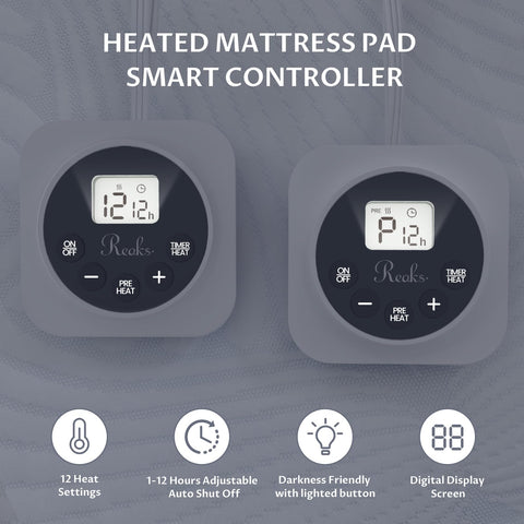 Reaks heat preheat mode indicator showing quick bed warming