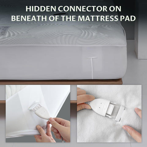 Reaks king-size heated mattress pad overheating protection and safety certifications