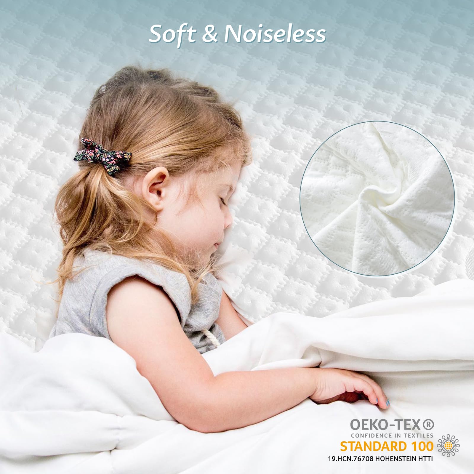 Machine-washable Reaks protector delivers practical, durable protection for busy households.