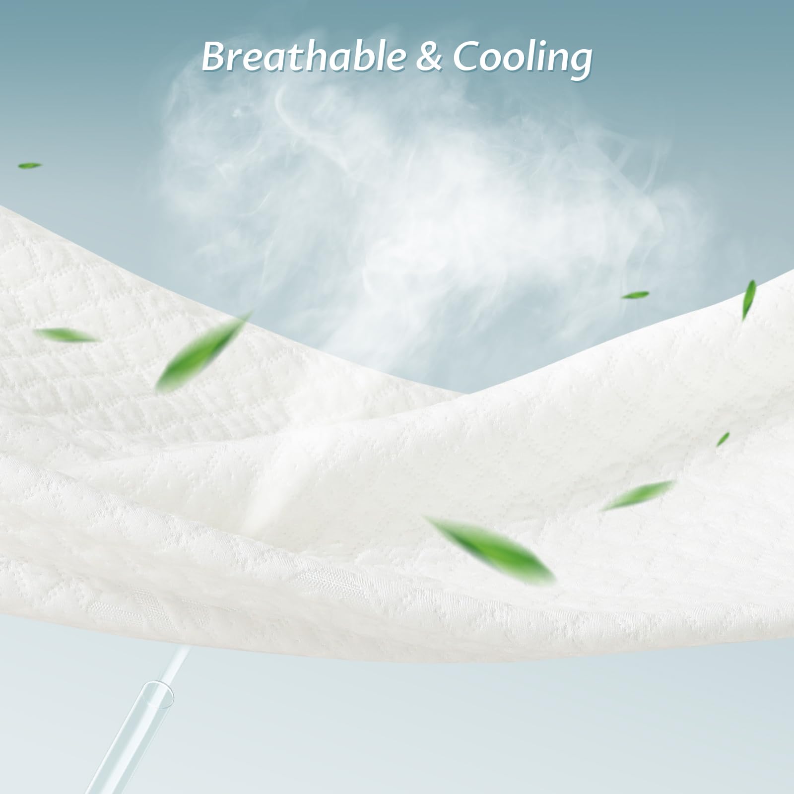 OEKO-TEX certified Reaks mattress protector ensures safer sleep materials.