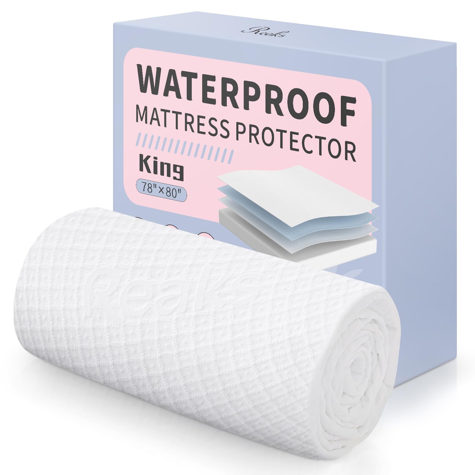 Reaks machine-washable cover simplifies care with gentle cycle and low heat.
