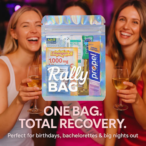 Real Vitamins Hangover Kit antacid for stomach comfort