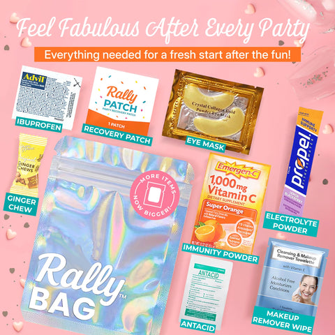 Real Vitamins Hangover Kit ibuprofen for targeted relief
