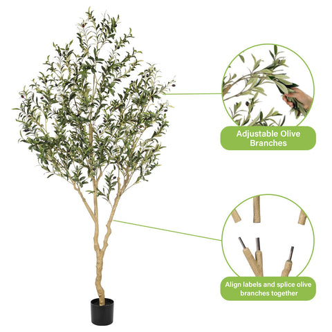REALEAD assembled branches with adjustable wires for shaping