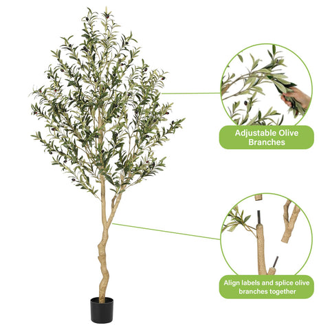 REALEAD adjustable branches let you shape the tree to your space.