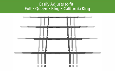 Realhotan eight adjustable legs evenly distribute weight on uneven floors.