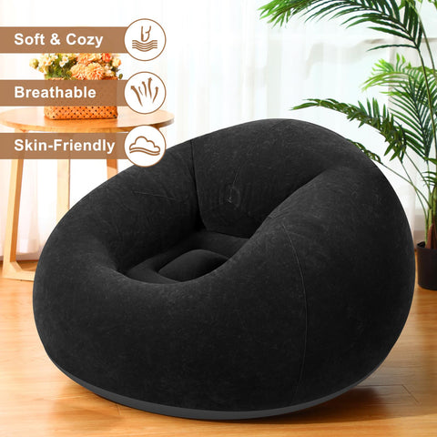 Realspring chair folded compactly for dorm room storage and travel.
