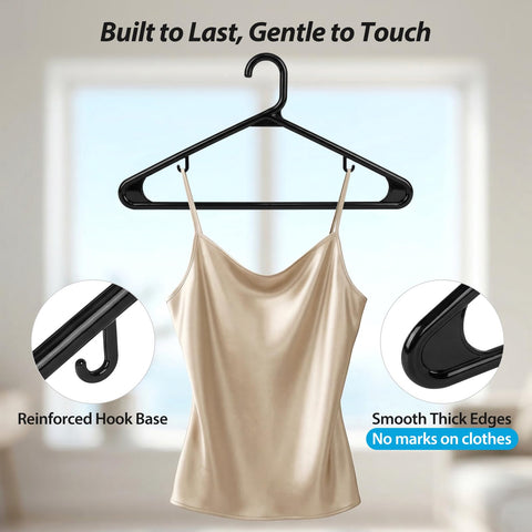 Rectangle Home coat hanger heavy duty design maintains garment shape