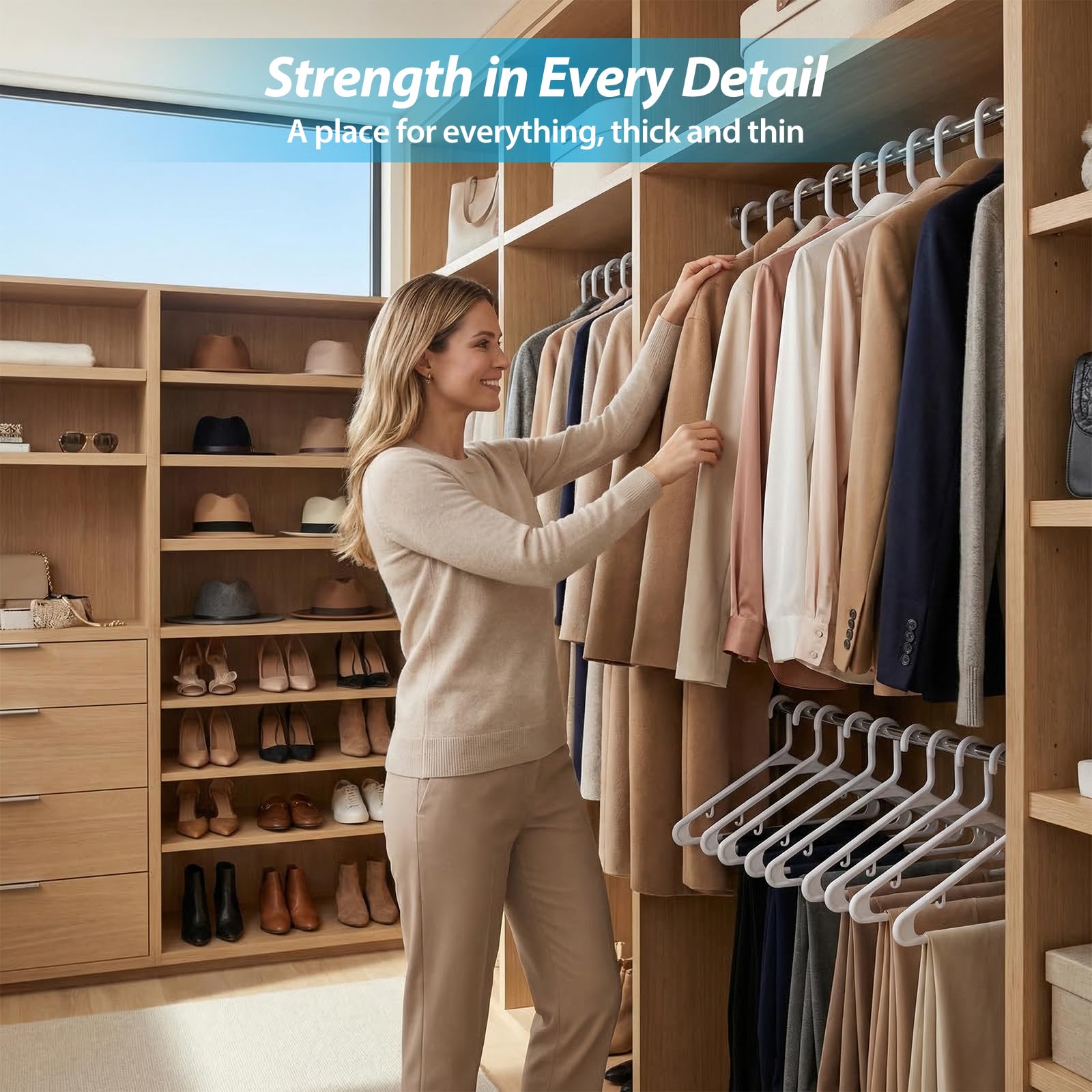 Rectangle Home smooth finish prevents catching on zippers and embellishments.