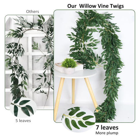 Recutms artificial ivy garland enhances doors and fences with lush look