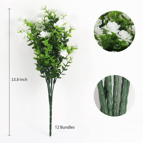 RECUTMS bright lotus artificial flowers bundle enhances focal points in arrangements.
