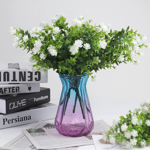 RECUTMS UV-resistant artificial plants withstand sun and rain without watering.