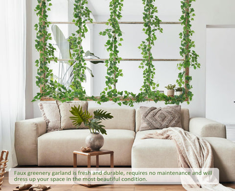RECUTMS packaging-ready ivy garlands for quick setup