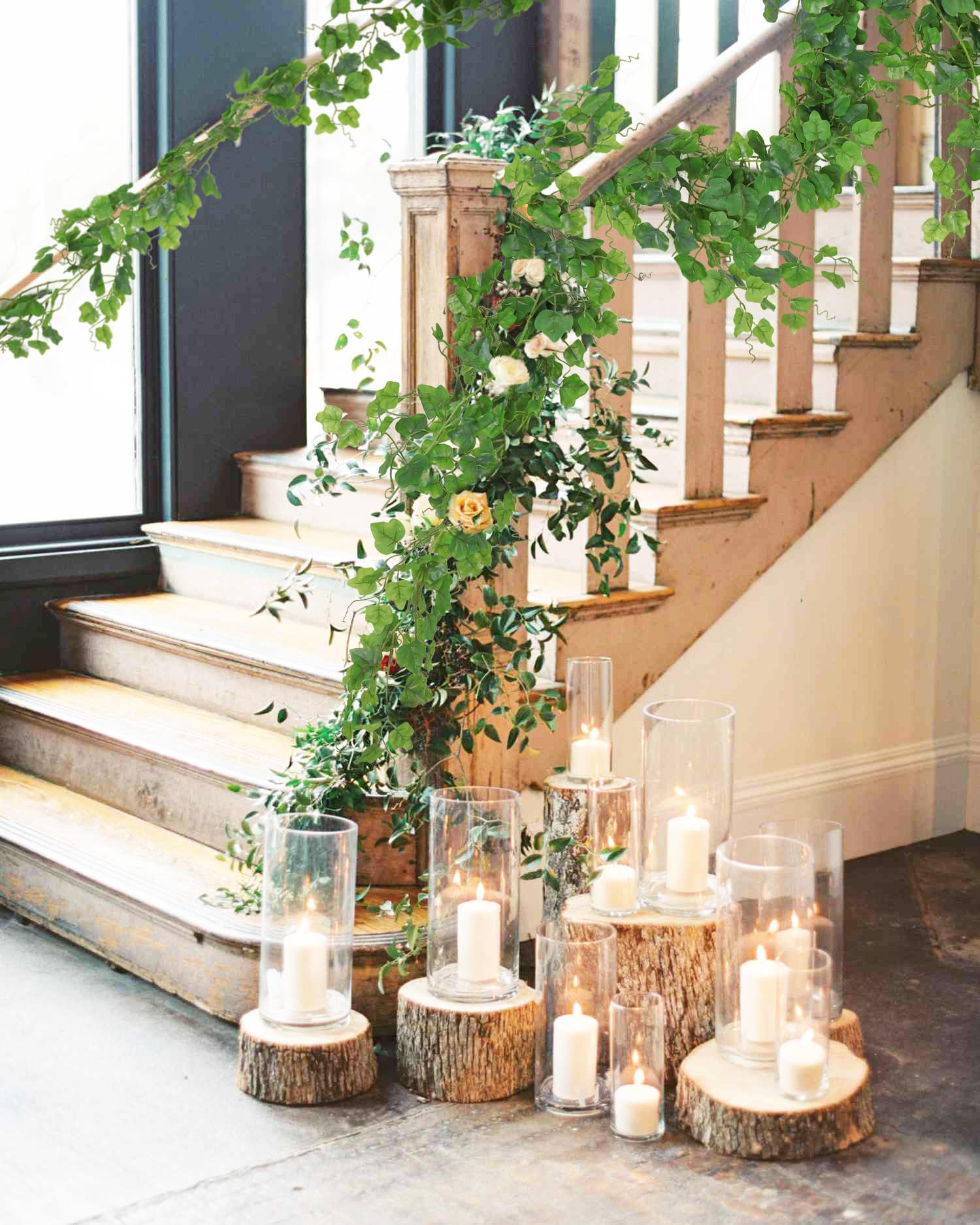 RECUTMS ivy garland on wedding arch for festive decor