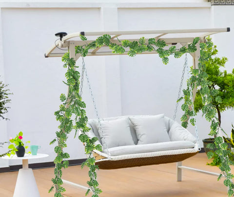 RECUTMS artificial leaves resist fading and require no maintenance.