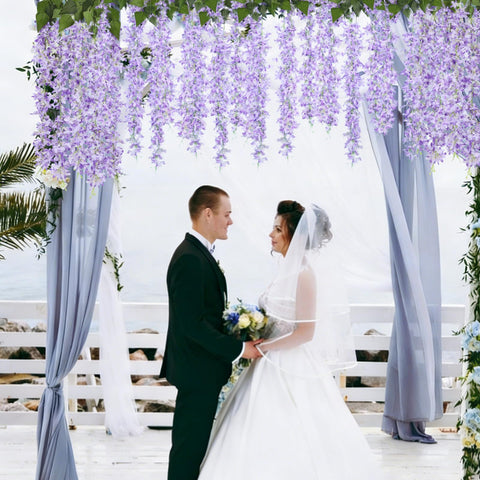 RECUTMS dust-cleanable lilac flowers maintain color over time