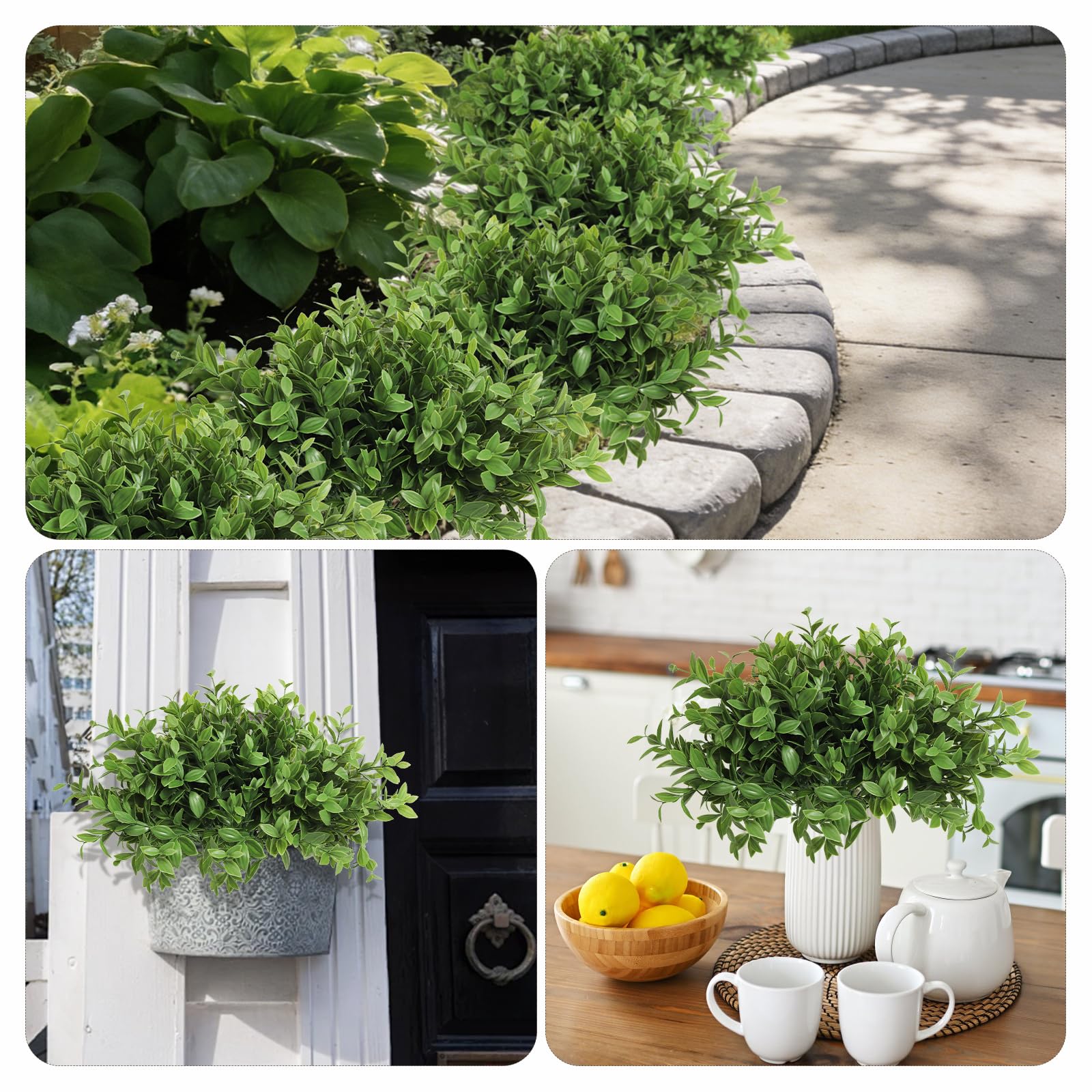 RECUTMS outdoor-ready bamboo stems resist fading for covered patios.