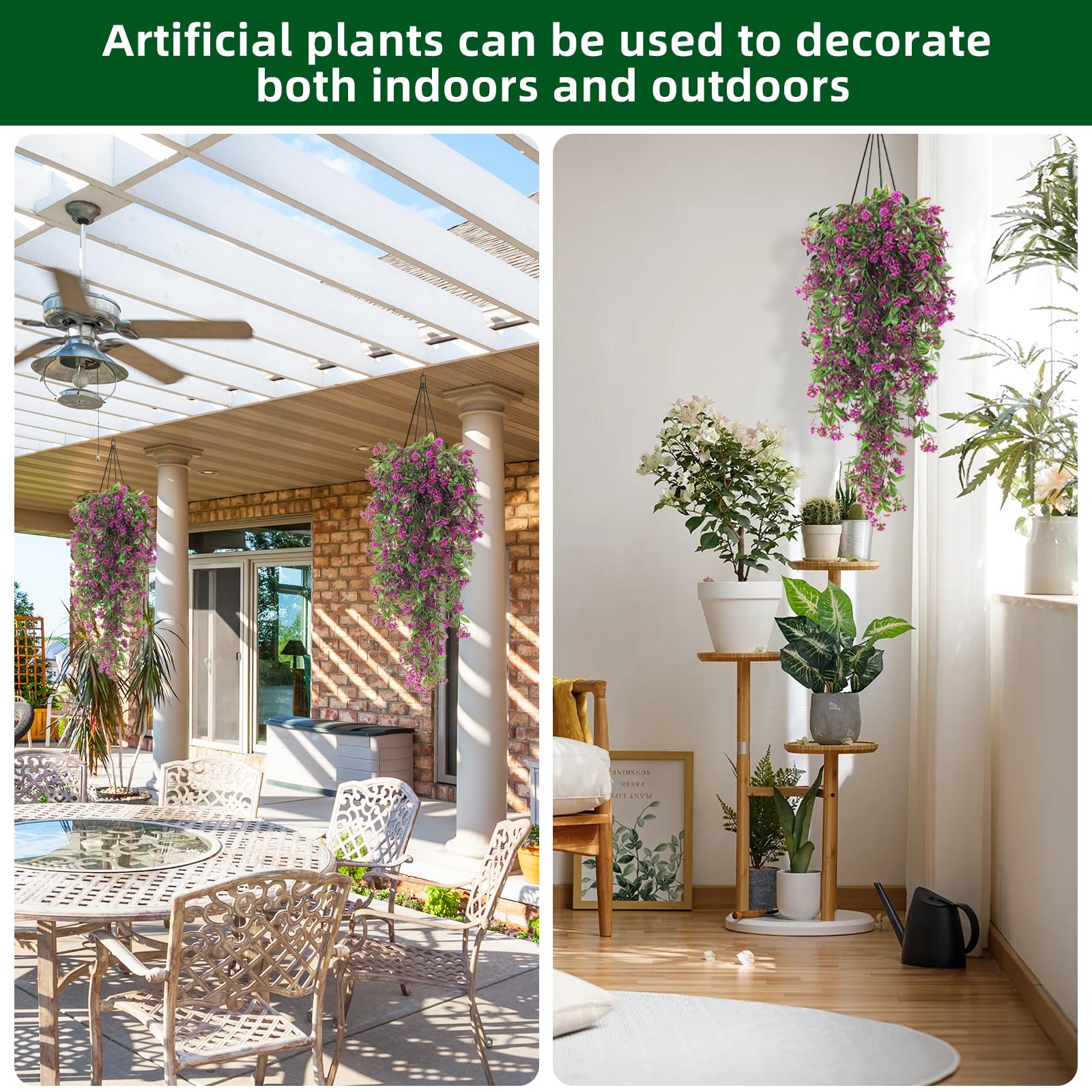 RECUTMS packaging keeps the plants in good shape; simply fluff to restore fullness.