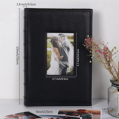 RECUTMS leather cover with premium feel and durable protection for memories