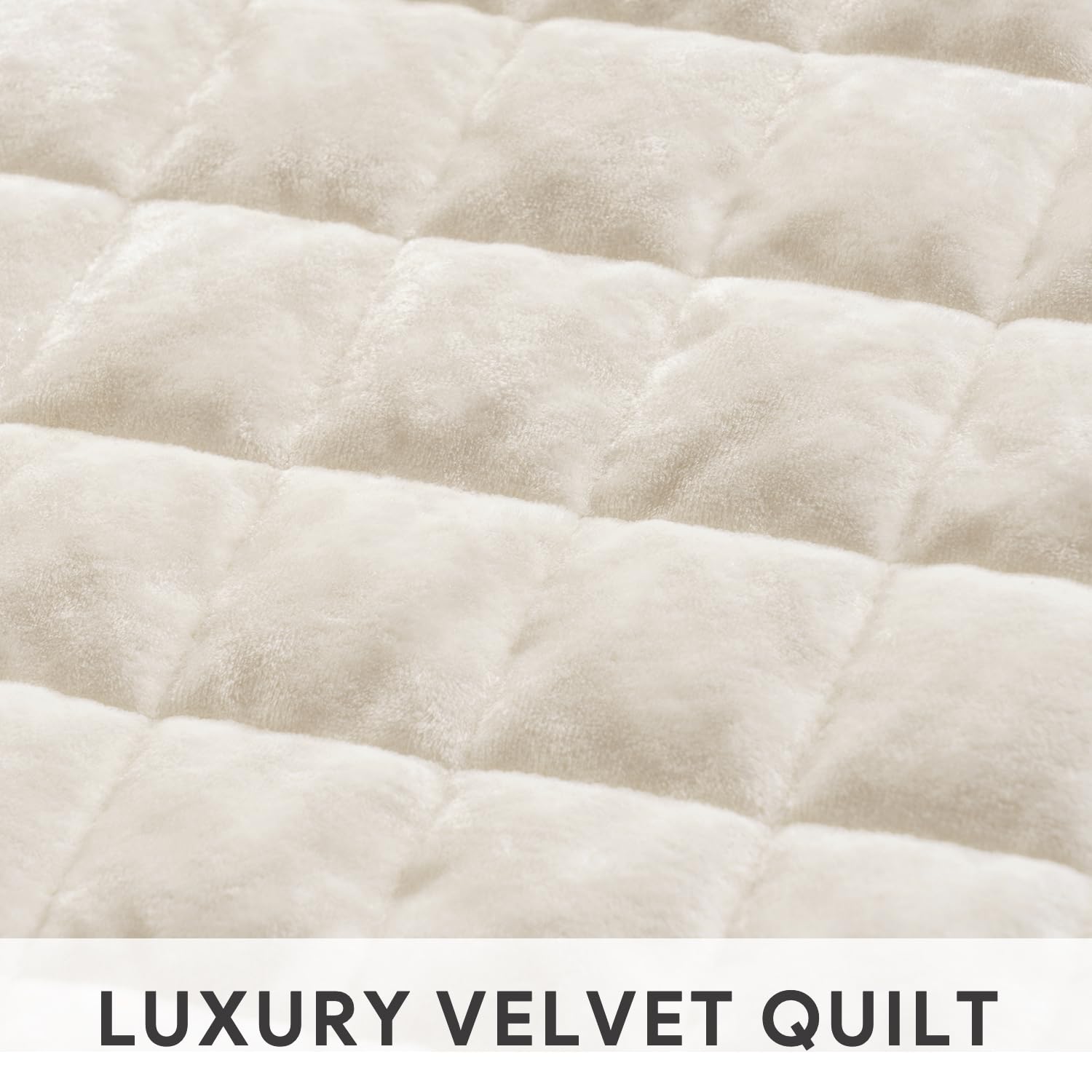 RECYCO bed spread oversized coverlet drape demonstrating floor-to-ceiling coverage