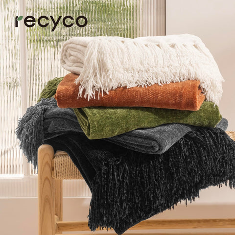 RECYCO weave detail highlights sturdy construction and durability