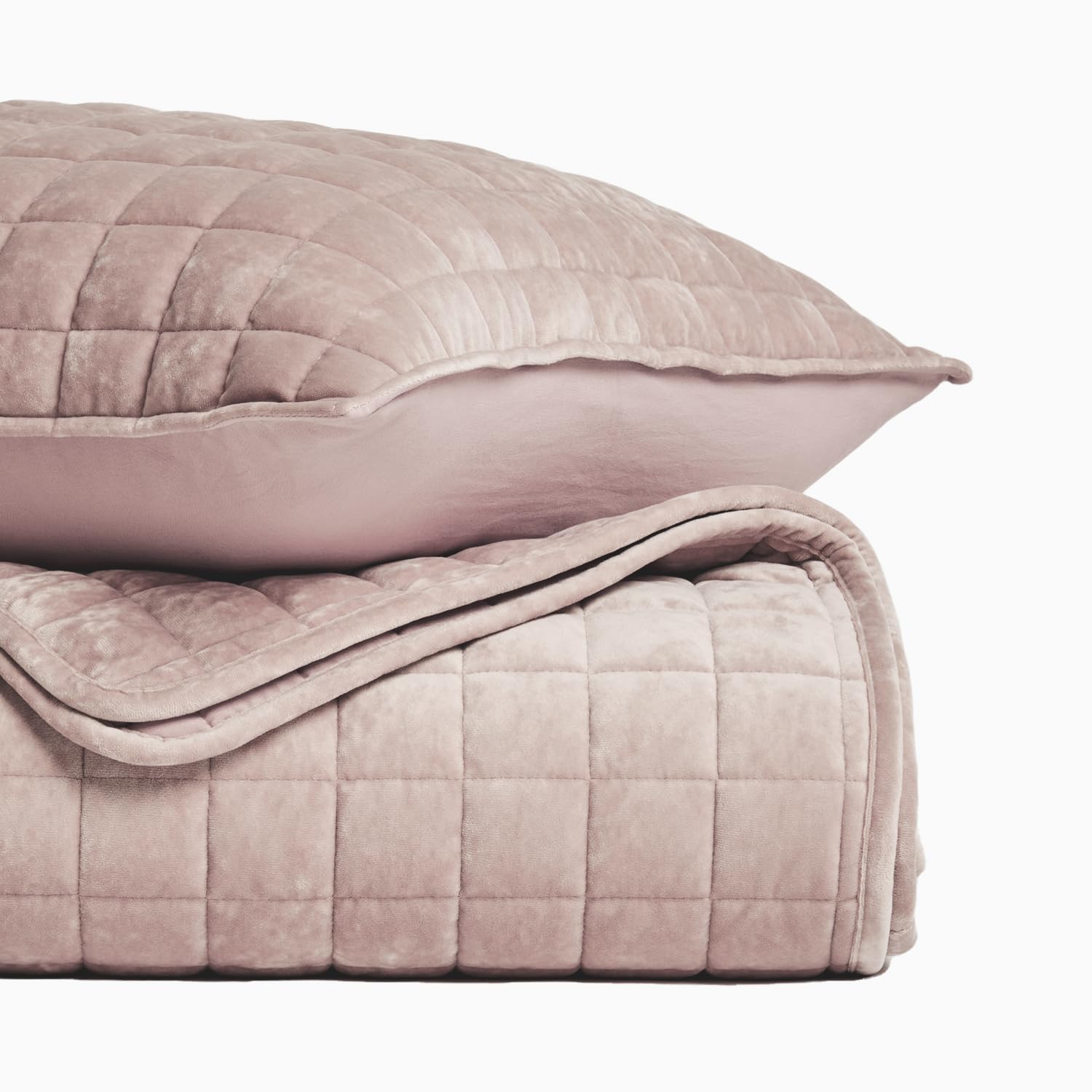 RECYCO velvet quilt easy-care design, machine washable and quick dry