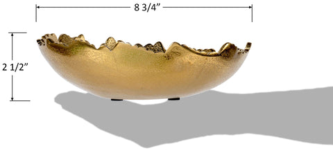 Red Co. decorative bowl suitable for events and catering displays