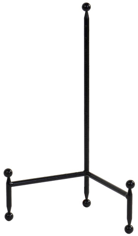 Red Co. decorative tripod plate stand photo display on tabletop