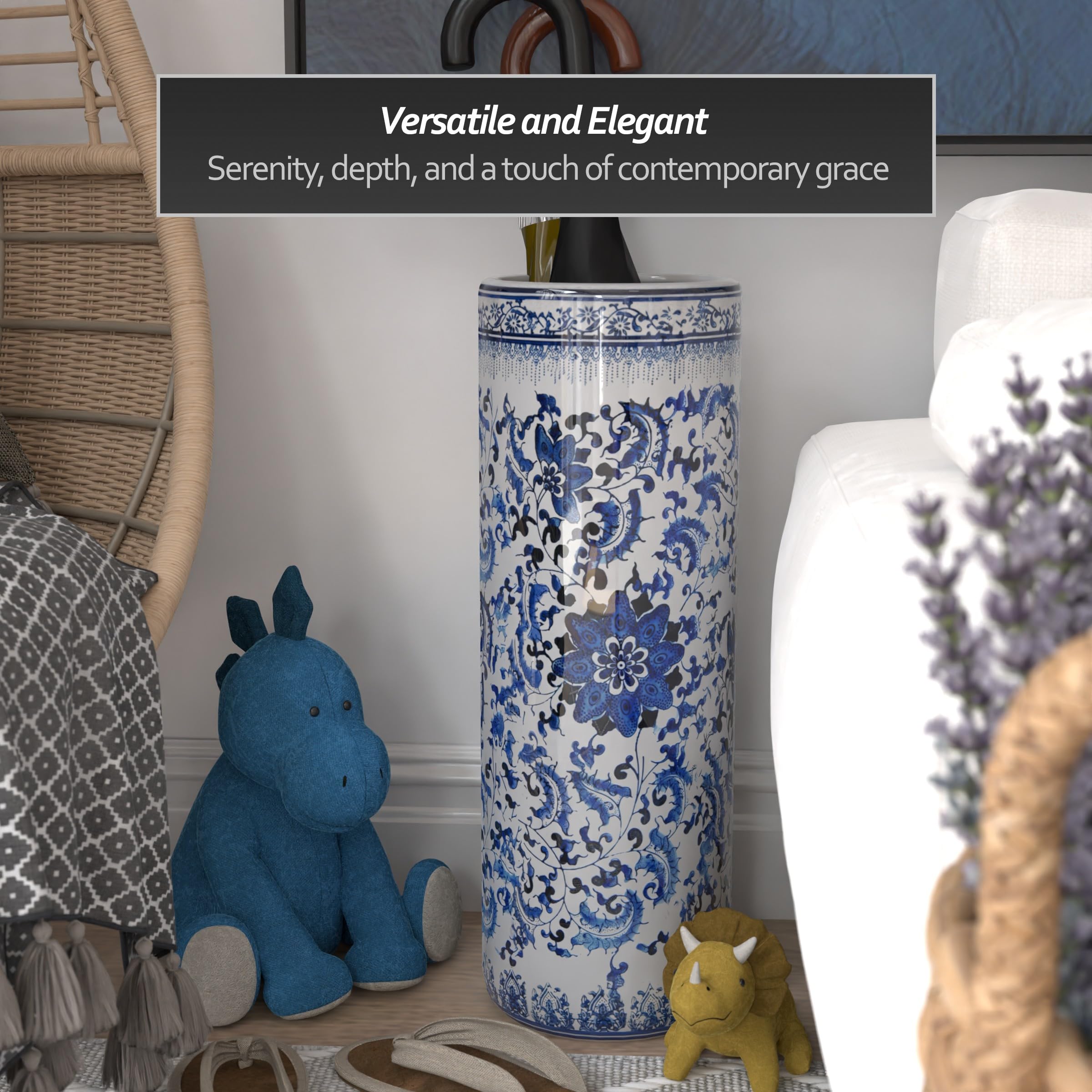 Red Lantern angled view reveals traditional craftsmanship and glaze finish.