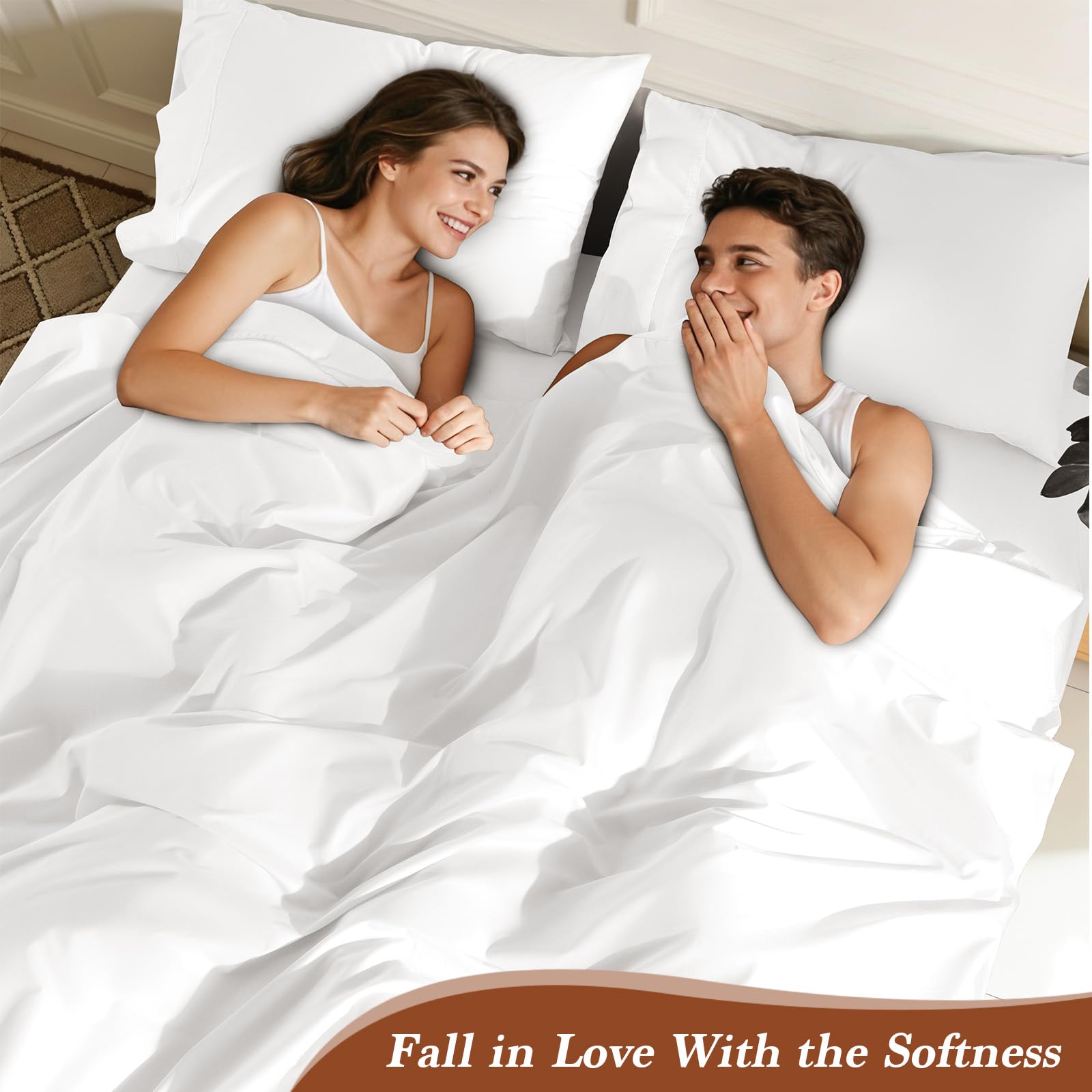 REDASW deep-pocket 16-inch design ensures sheets stay put at night