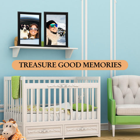Ideal gift for weddings or birthdays with timeless black framing.