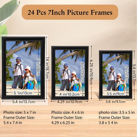 Redbaker frames with resin glass front protect prints from fading and damage.