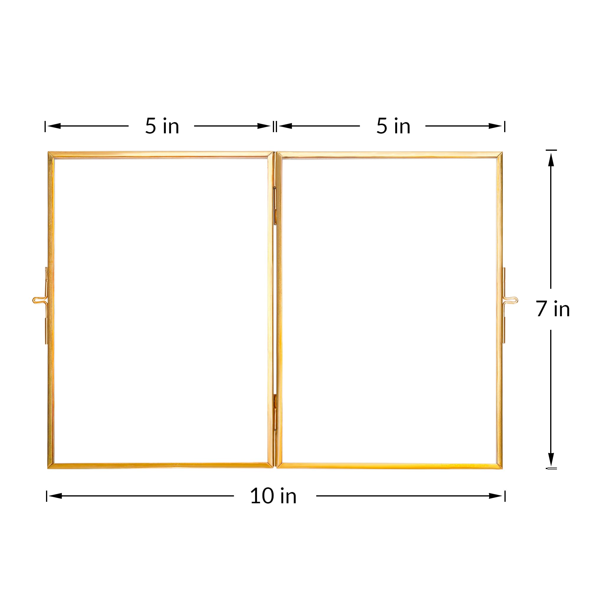 REDHUGO hinged double folding frame open angle demonstrates versatile display options
