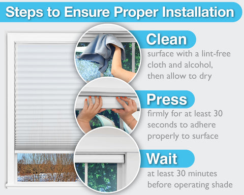 Redi Shade Cordless Lift offers safe, easy operation for households with children.