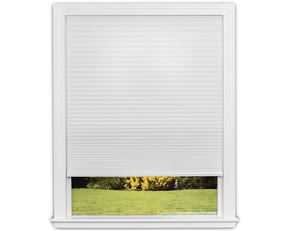 Redi Shade No Tools Easy Lift demonstrates cordless operation for simple light control.