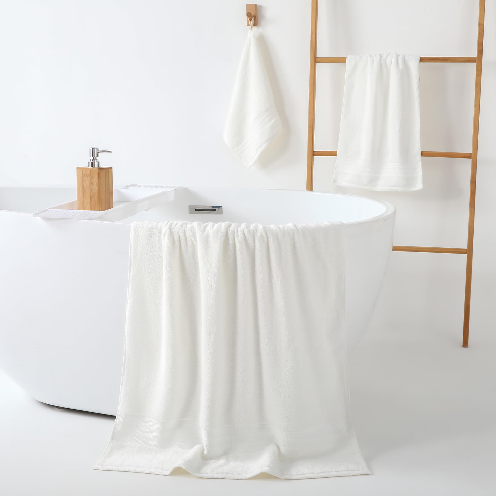 RedKiss towels feature 600 GSM long-staple cotton for absorbency