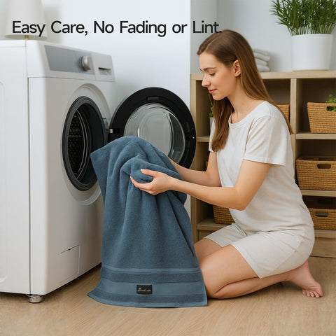 REDKISS 760G heavyweight towel provides substantial feel and quick-drying performance
