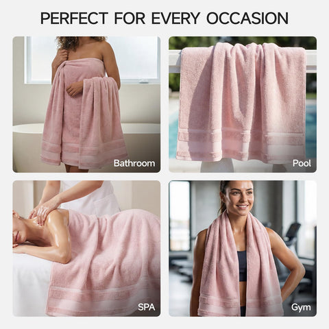 REDKISS ultra-absorbent towel wicks moisture to keep you dry.