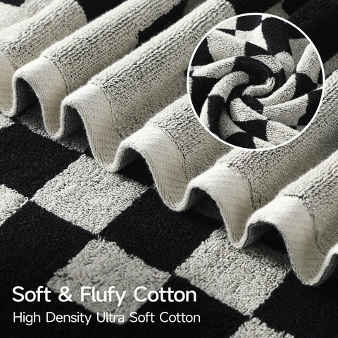 REDKISS 27x55 towel demonstrates generous drying area.