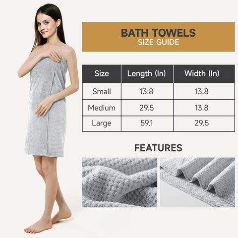 REDKISS bath towels image emphasizes ultra-soft, highly absorbent performance for post-shower use