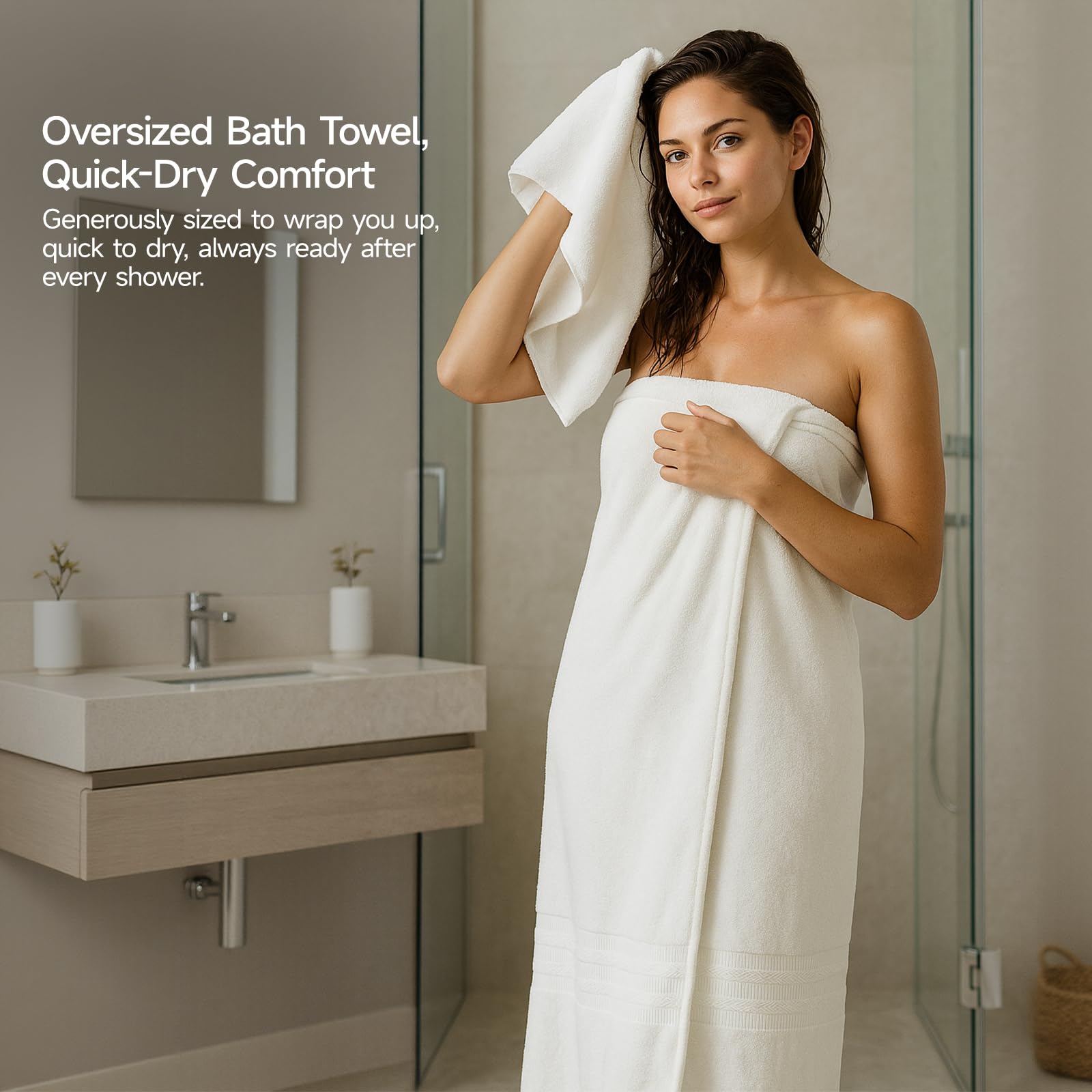 RedKiss OEKO-TEX certified towels ensuring safe, soft touch