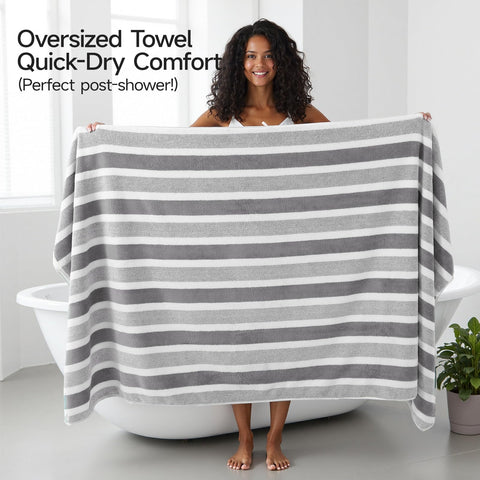 REDKISS spa bathroom scene demonstrates elegant towel set.
