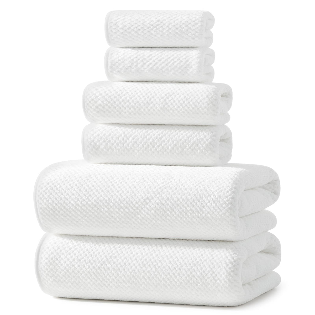REDKISS Ultra-Soft 6-Piece Towel Set bath sheets showcasing plush softness and quick-dry performance.
