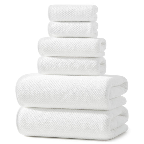 REDKISS Ultra-Soft 6-Piece Towel Set bath sheets showcasing plush softness and quick-dry performance.