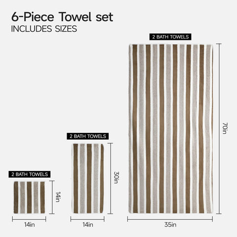RedKISS hand towels 14x29 draped for quick-dry bathroom use.