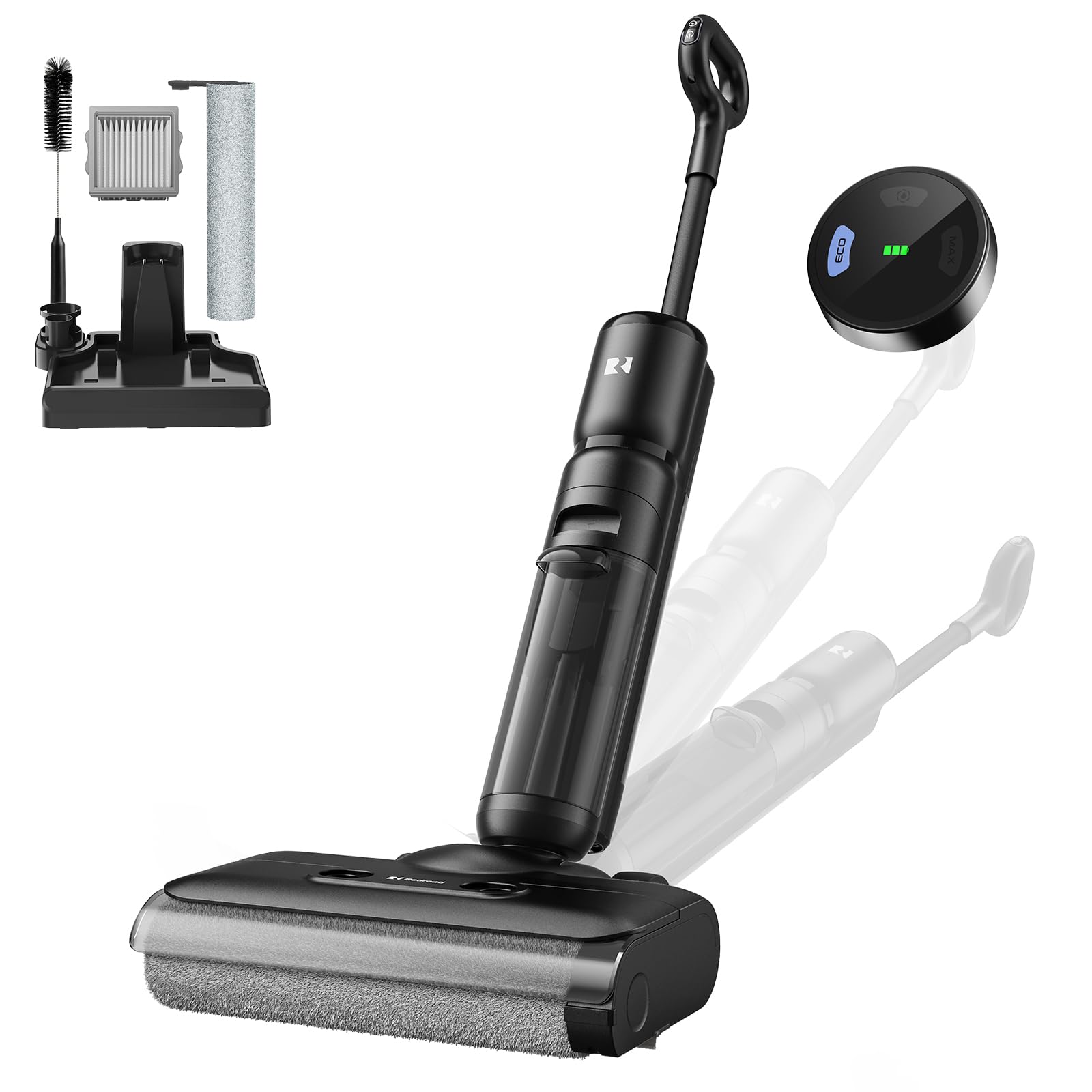 Redroad Wet Dry Vacuum Mop delivering strong 20,000Pa suction for tough floor messes